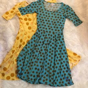 Two LuLaroe dresses